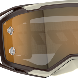 SCOTT Prospect 2.0 Amp Goggle Dp Brn/Bge Gld Chrm Work