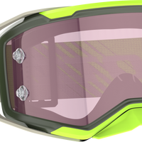 SCOTT Prospect 2.0 Amp Goggle Kaki Grn/N Ylw Rose Works