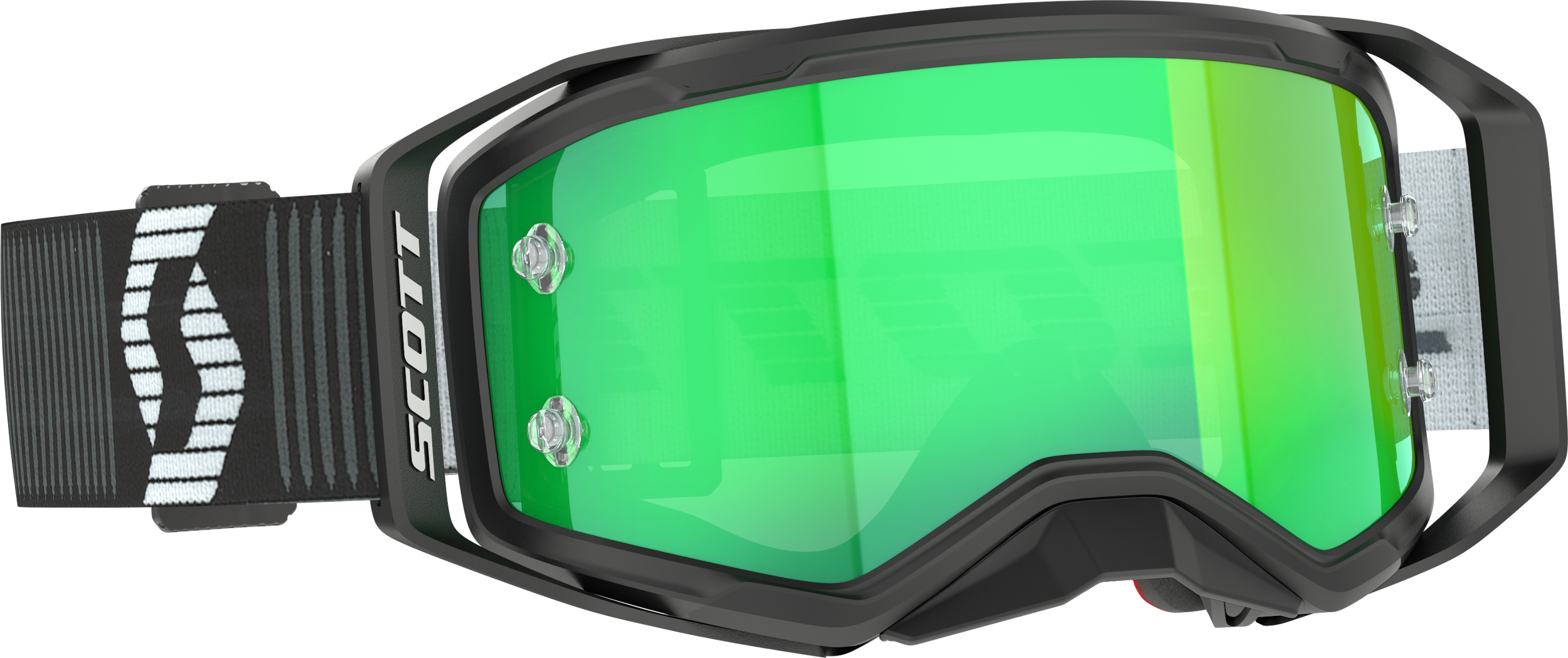 SCOTT Prospect 2.0 Goggle Blk/Wht Green Chrm Works
