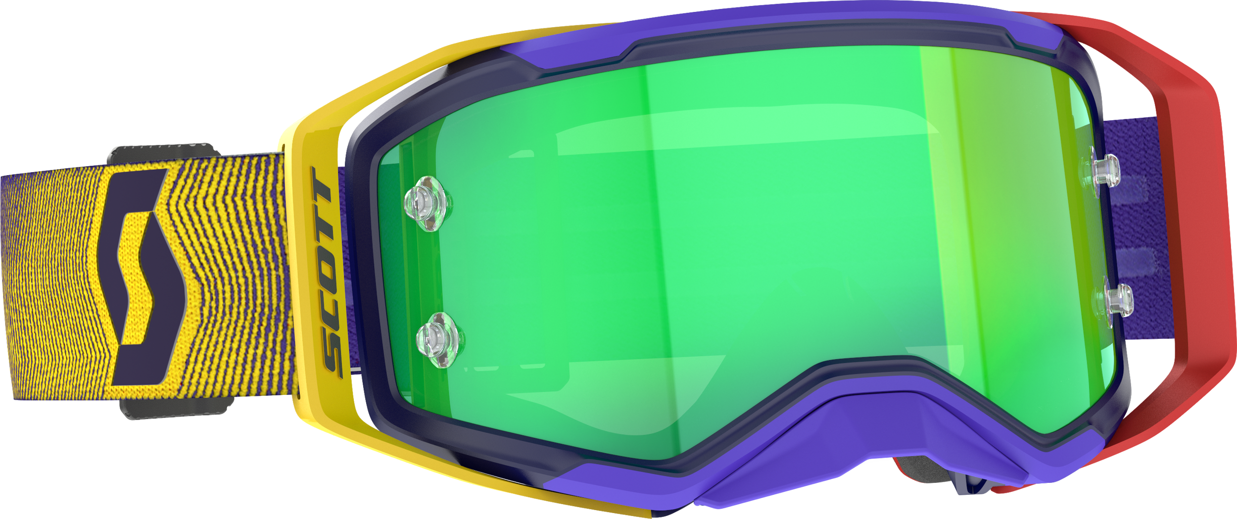 SCOTT Prospect 2.0 Goggle Red/Ylw Green Chrm Works