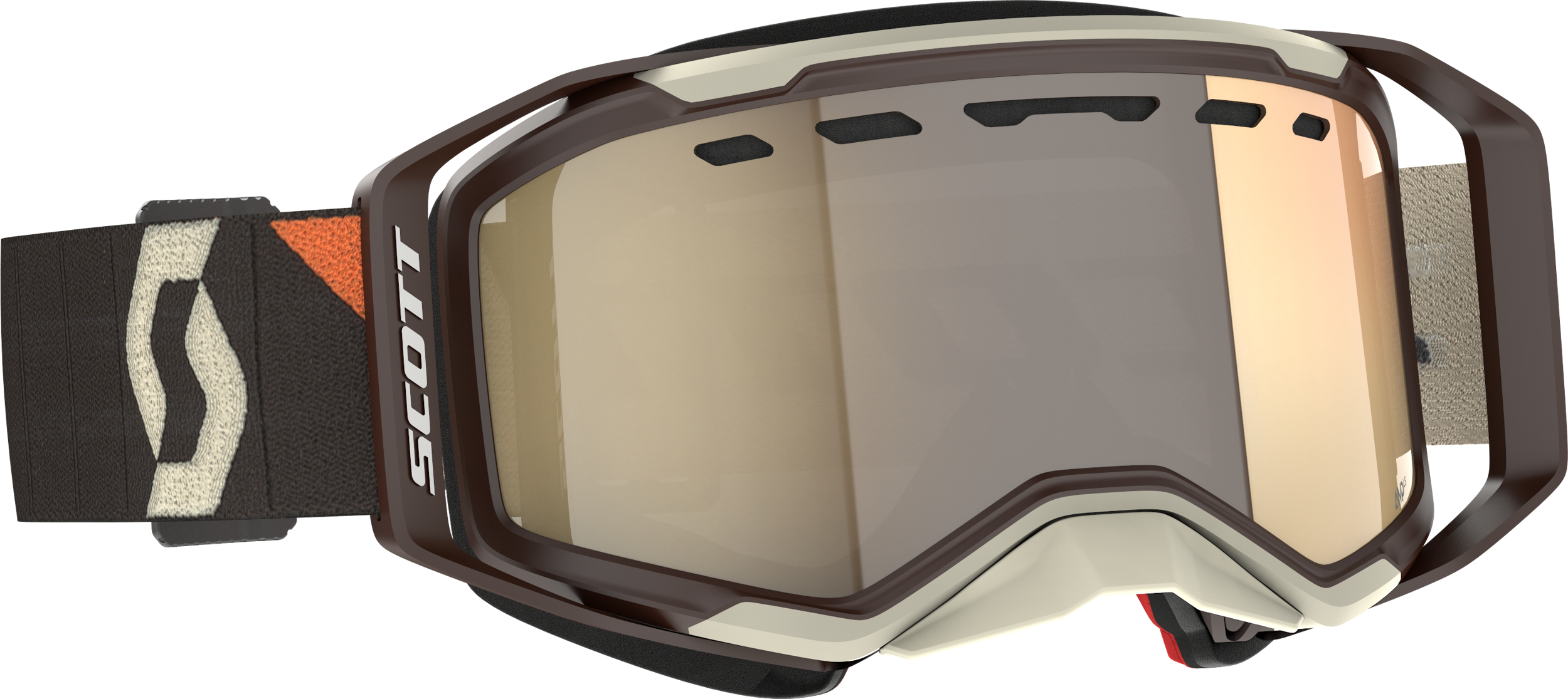 SCOTT Prospect 2.0 Smb Ls Goggle Beige/Brown Bronze Chrome