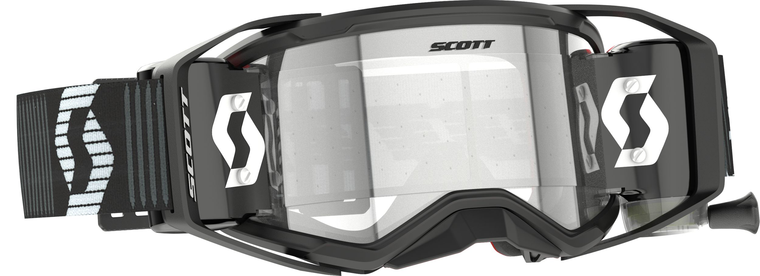 SCOTT Prospect 2.0 Super Wfs Black/White Clear Works