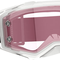 Scott Prospect Amp Gogggle White/black Rose Works - Grey/Orange - Apparel Collection