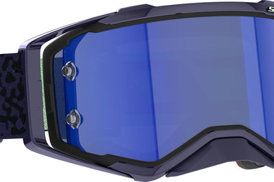 Scott Prospect Amp Gogggle White/black Rose Works - Dark Purple/Mint Green - Apparel Collection