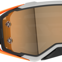 Scott Prospect Amp Gogggle White/black Rose Works - Grey/Orange - Apparel Collection