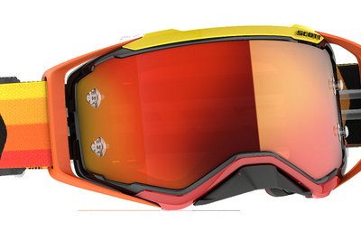 Scott Prospect Goggle Cali Org/yel W/orange Chrome Works - Orange/Yellow - Apparel Collection