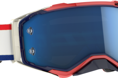 Scott Prospect Heritage Goggle White/blue Retro - White/Blue - Apparel Collection