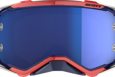 Scott Prospect Heritage Goggle White/blue Retro - White/Blue - Apparel Collection