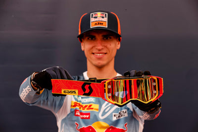 Scott Prospect Le 6-days Goggle Isde Spain - Red/Orange/Black