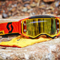 Scott Prospect Le 6-days Goggle Isde Spain - Red/Orange/Black