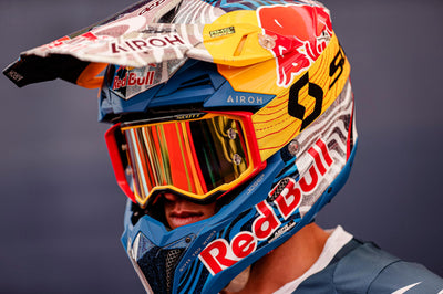 Scott Prospect Le 6-days Goggle Isde Spain - Red/Orange/Black