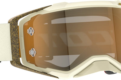 Scott Prospect Pro Circuit Goggle Beige/wht/br Amp Gld Cr Wrks - Apparel Collection