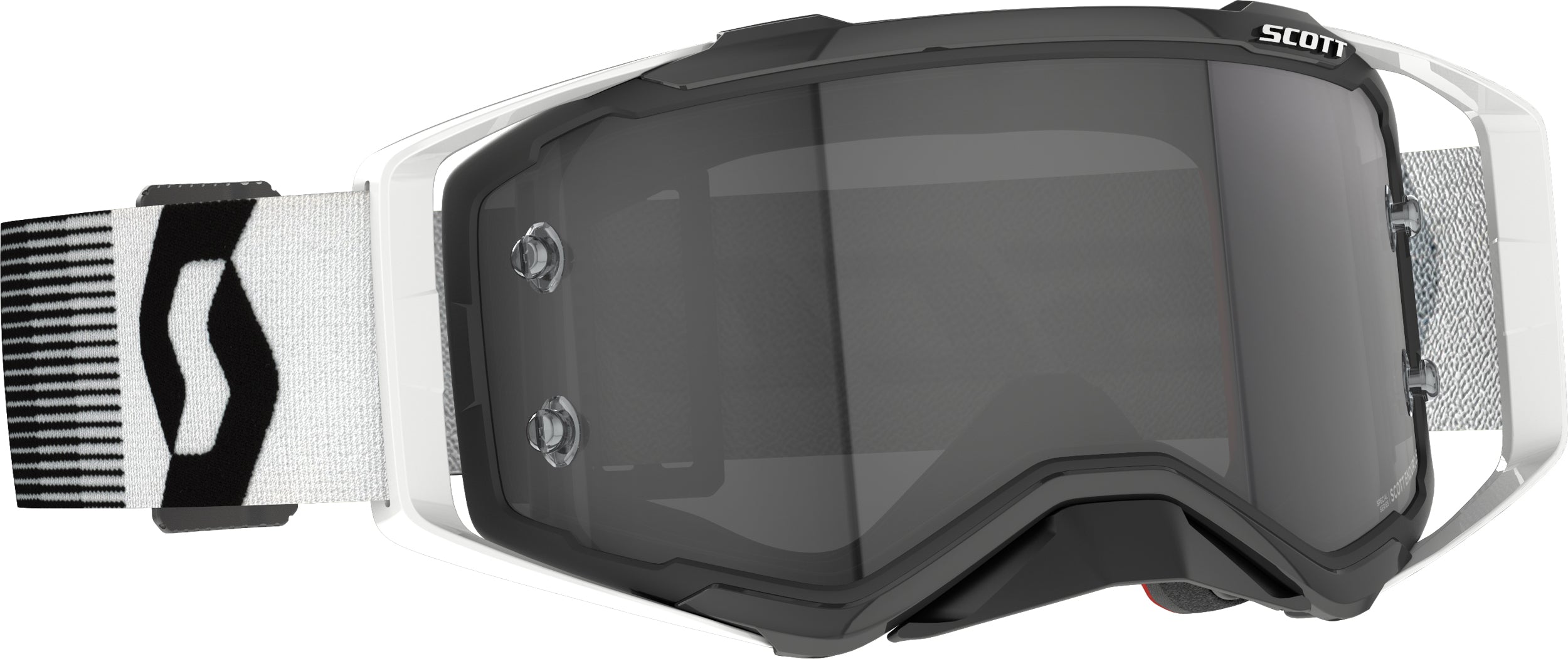 Scott Prospect Sand Dust Ls Goggle Prem Blk/wht Grey Works - Black/White - Apparel Collection