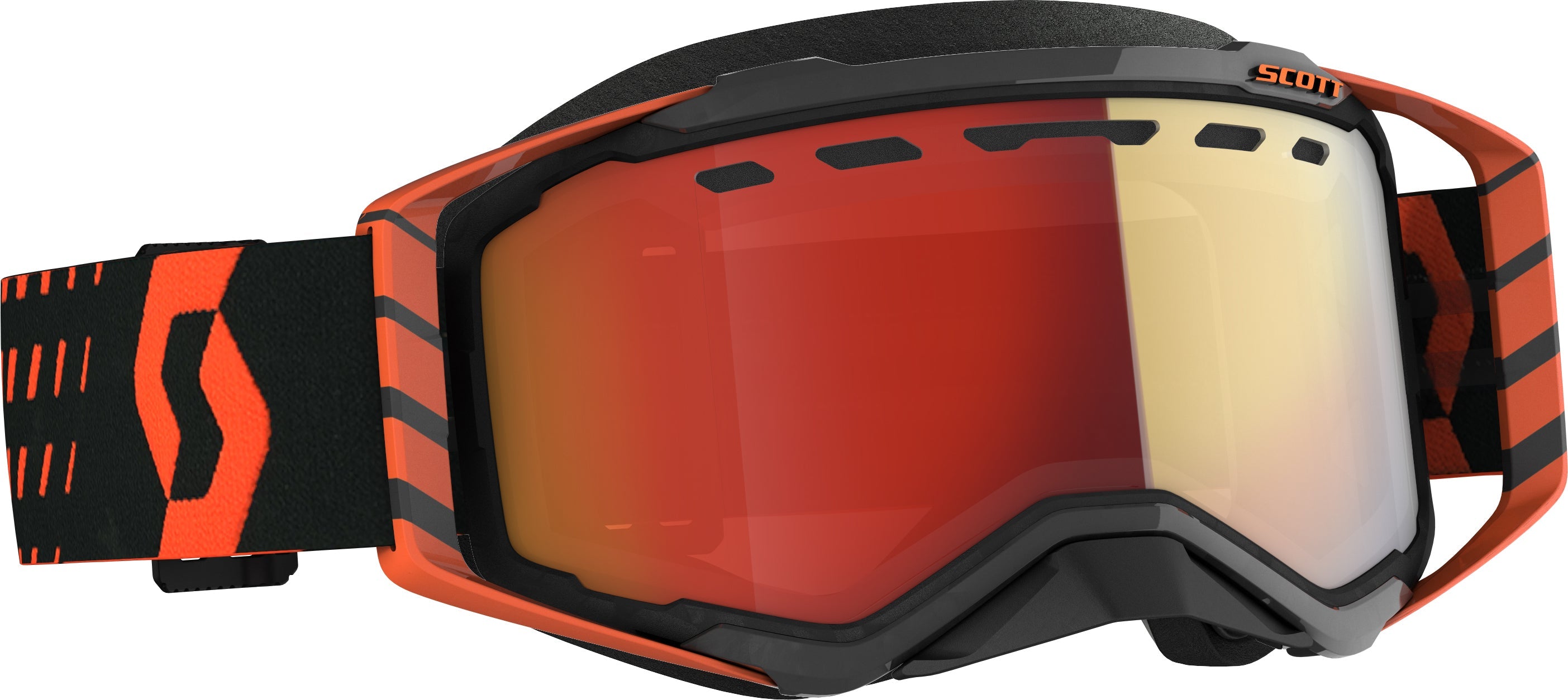 Scott Prospect Snwcrss Goggle Black/grey Clear Lens - Orange/Black - Apparel Collection