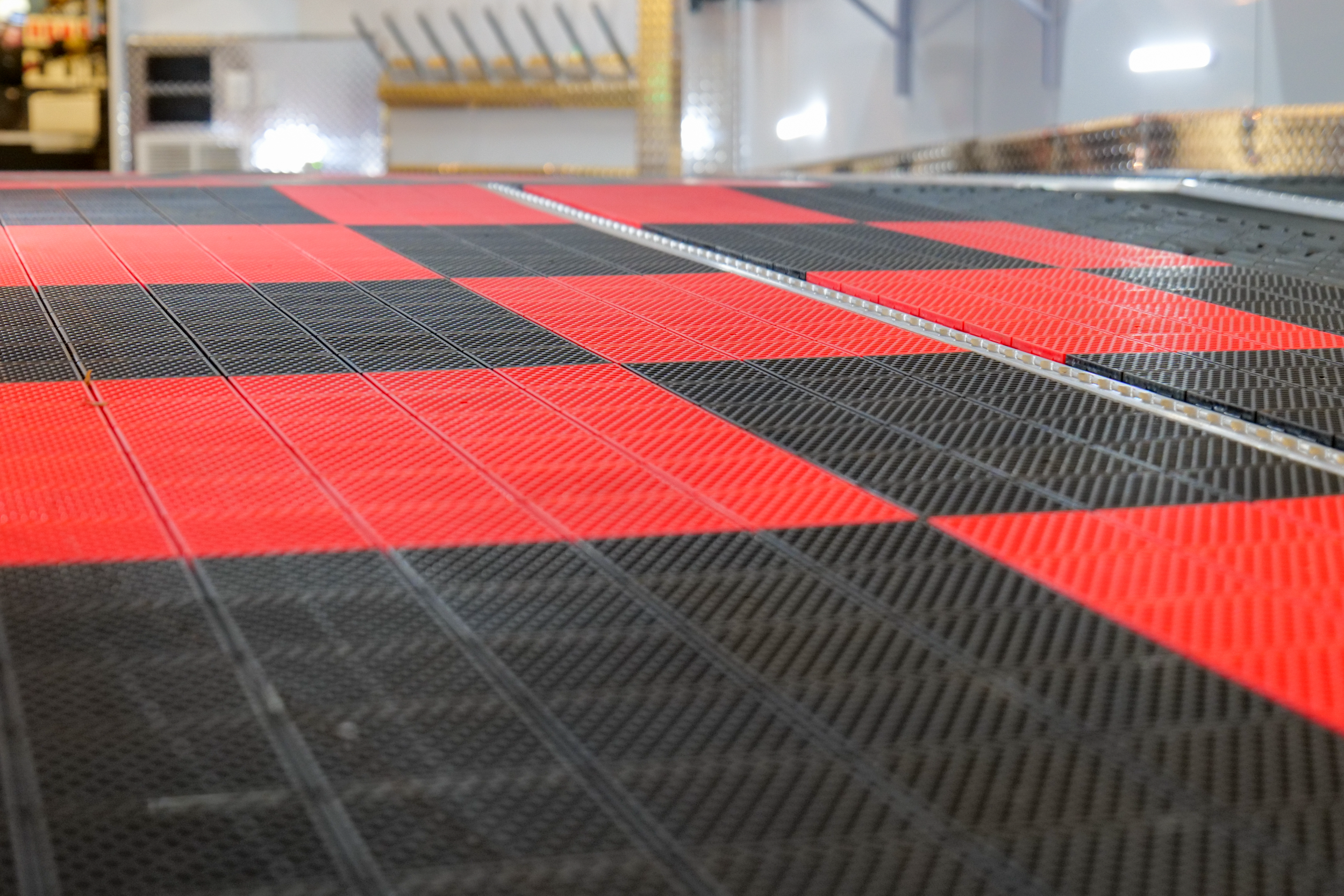 Caliber Protech Flooring Smooth Red 8 Pc