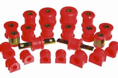 Prothane 01-03 Honda Civic Total Kit - Red - Suspension