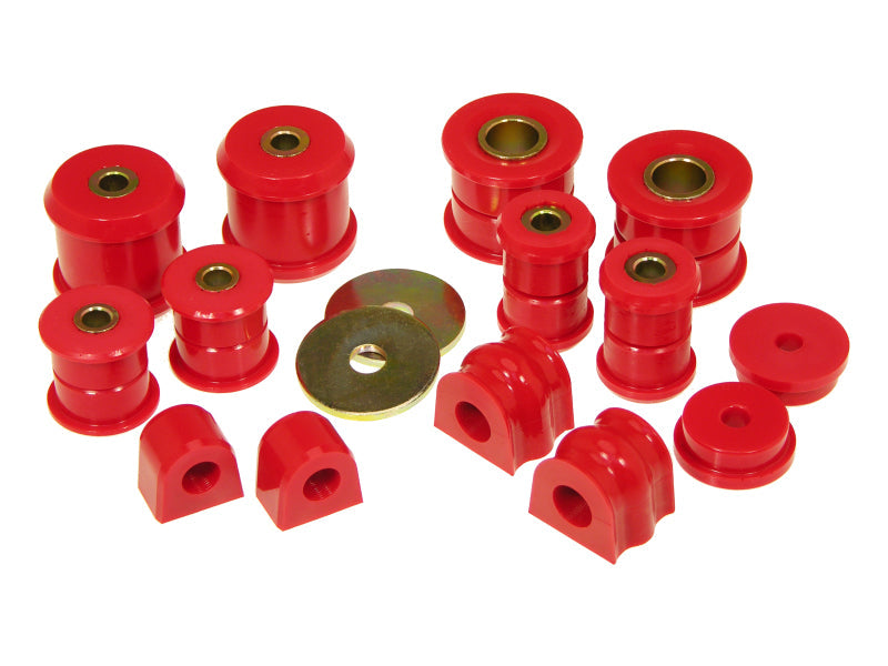 Prothane 02-06 Subaru WRX Total Kit - Red - Suspension
