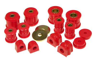 Prothane 02-06 Subaru WRX Total Kit - Red - Suspension
