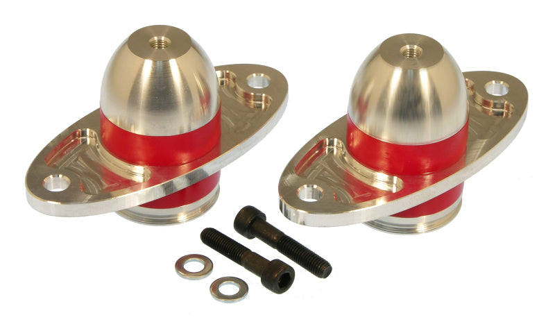 Prothane 05-06 Ford Mustang Bullet Motor Mounts - Red - Suspension