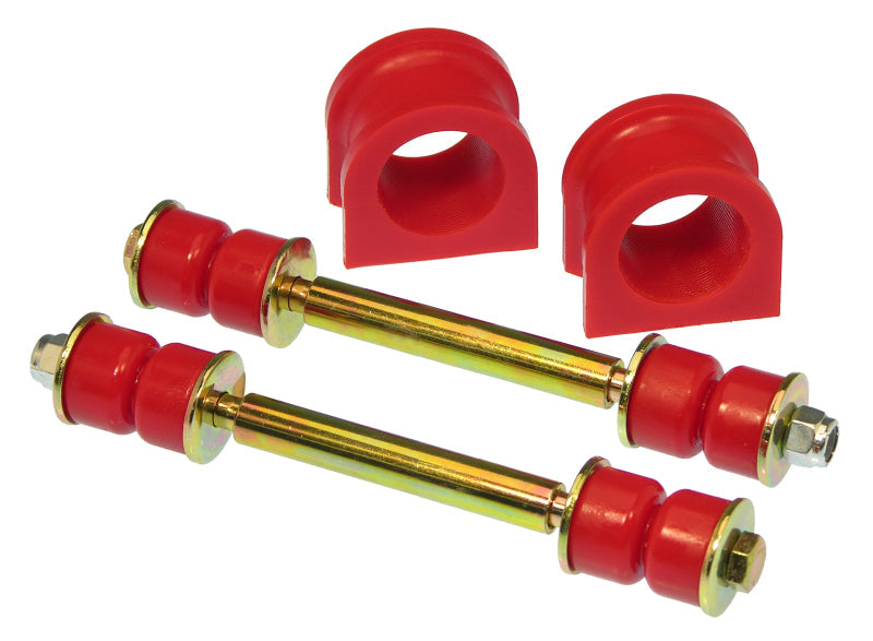 Prothane 07-14 Chevy Silverado Front Sway Bar Bushings - 36mm - Red - Suspension
