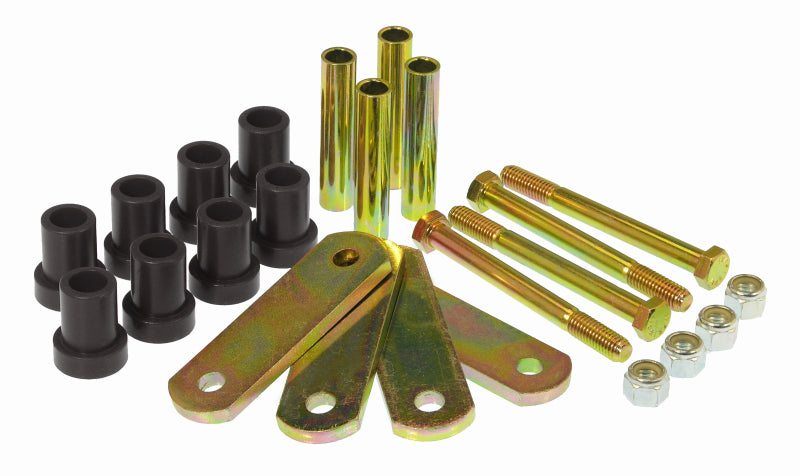 Prothane 60-74 Chrysler B & E Body HD Shackle Bushings - Black - Suspension