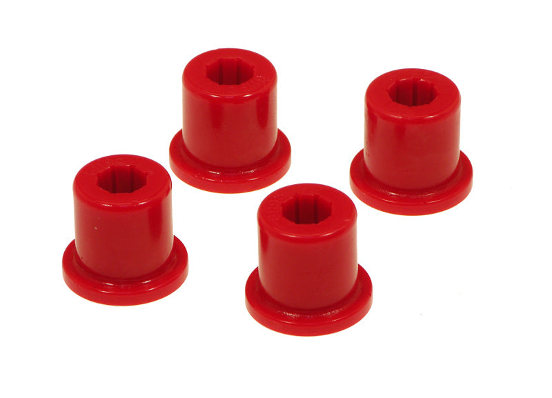 Prothane 76-86 Jeep CJ5/CJ6 Front Frame Shackle Bushings - Red - Suspension