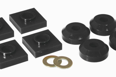 Prothane 76 & Earlier Ford F150/250 Transfer Case Mounts - Black - Suspension