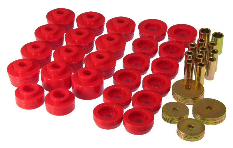Prothane 78-88 GM Various Body Mount Kit - Red - Suspension