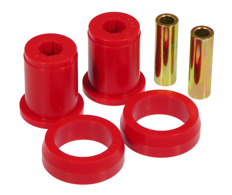Prothane 79-04 Ford Mustang Axle Housing Bushings - Hard - Red - Suspension