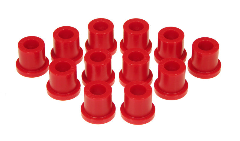 Prothane 79-83 Toyota Truck 2/4wd Rear Spring & Shackle Bushings - Red - Suspension