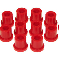 Prothane 79-83 Toyota Truck 2/4wd Rear Spring & Shackle Bushings - Red - Suspension