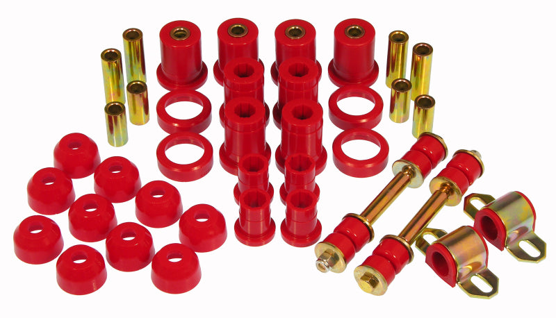 Prothane 84-87 Pontiac Fiero Total Kit - Red - Suspension