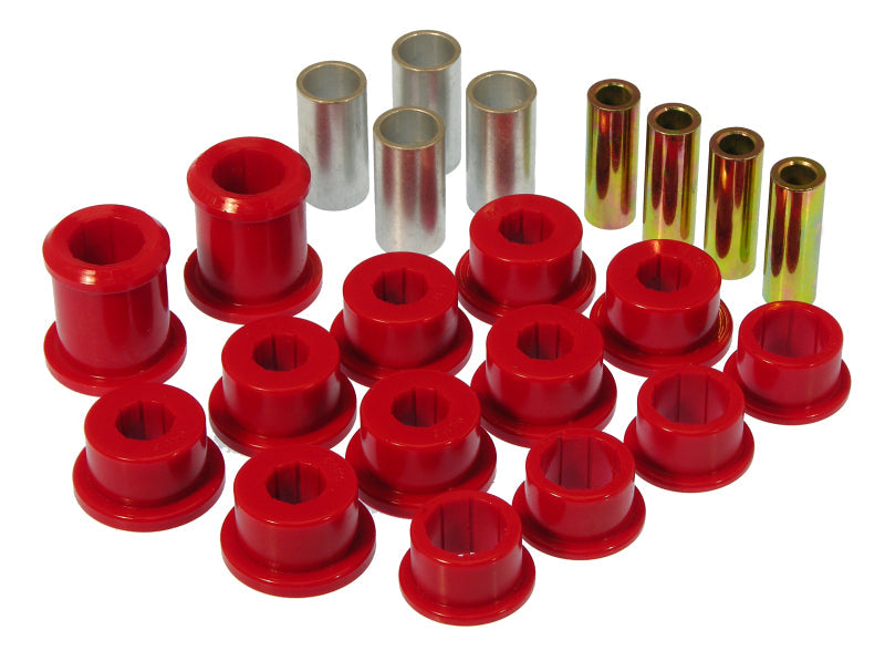 Prothane 84-96 Chevy Corvette Front Control Arm Bushings - Red - Suspension