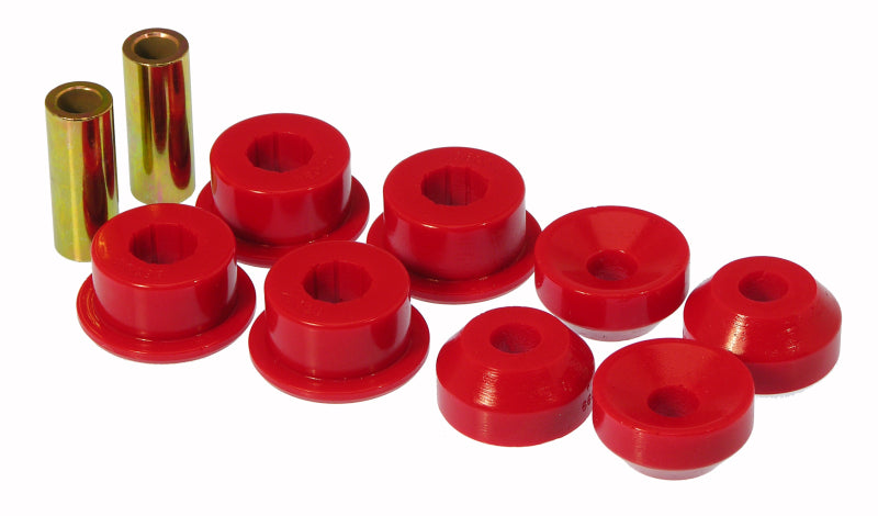 Prothane 88-00 Honda Civic Front Shock Bushings - Red - Suspension