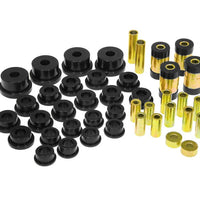 Prothane 95-99 Mitsubishi Eclipse Rear Upper/Lower Control Arm Bushings - Black - Suspension