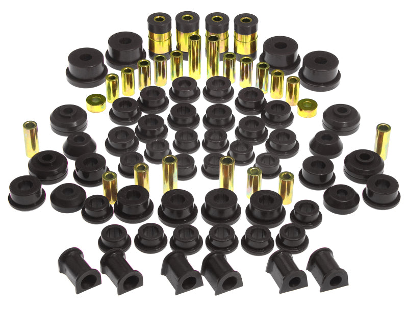 Prothane 95-99 Mitsubishi Eclipse Total Kit - Black - Suspension