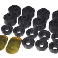 Prothane 99-06 Chevy Silverado 2/4wd Body Mounts - Black - Suspension