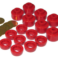 Prothane 99-07 Chevy Silverado Canadian Model Body Mount - Red - Suspension