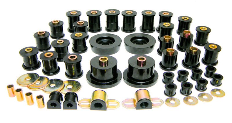 Prothane Mazda Miata Total Kit - Black - Suspension