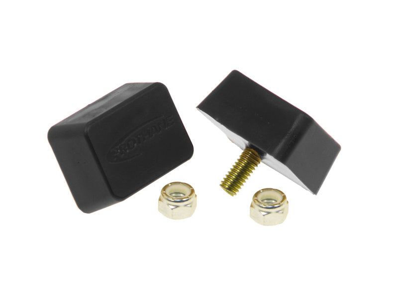 Prothane Universal Bump Stop 3/4 X 1 3/8 - Black - Suspension