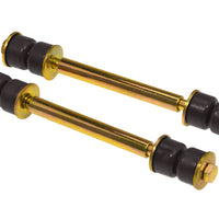 Prothane Universal End Link Set - 6 1/8in Mounting Length - Black - Suspension