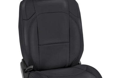 PRP Seats 2018+ Jeep Wrangler JL/2 door/ Non-Rubicon Front Seat Covers(Pair) - All Black - Body Armor & Protection