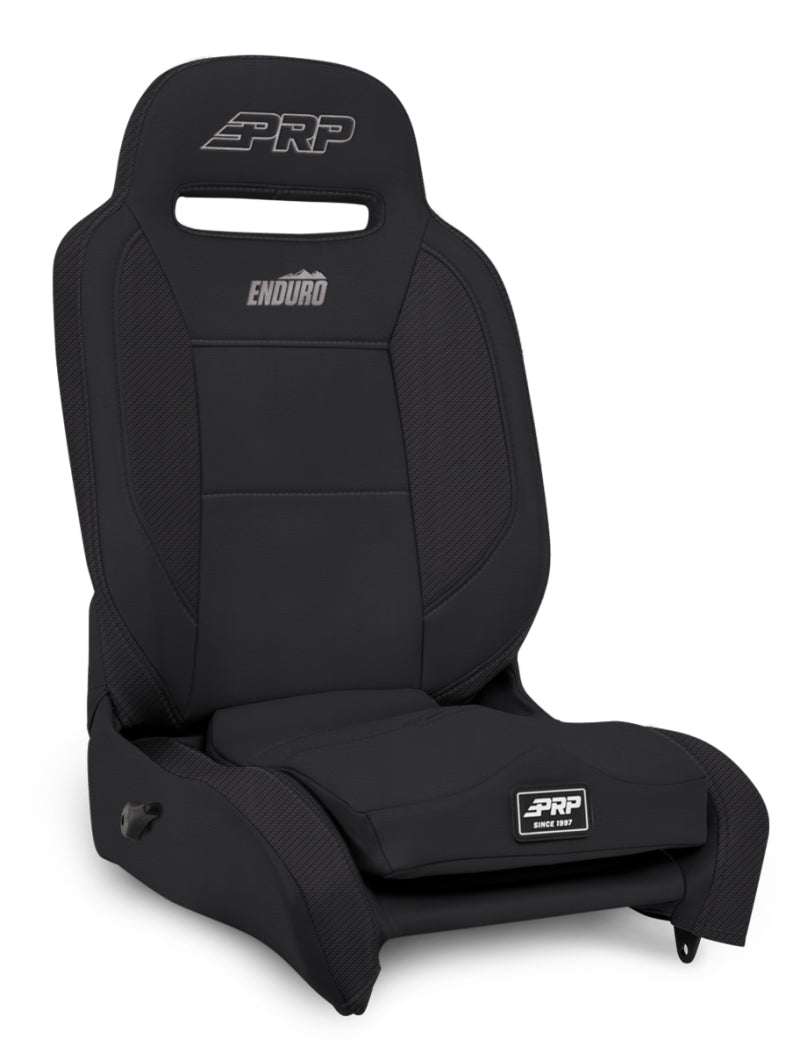 PRP Seats Enduro Elite Reclining Suspension Seat (Driver Side)- Black Vinyl/Black - Interior Accessories