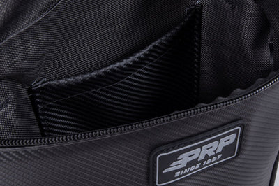 PRP Seats Polaris RZR Front Door Bag with Knee Pad (Driver Side)- Black - Apparel