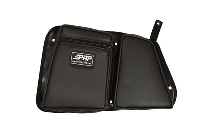 PRP Seats Polaris RZR Rear Door Bag with Knee Pad (Driver Side)- Black - Apparel