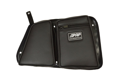 PRP Seats Polaris RZR Rear Door Bag with Knee Pad for RZR/(Passenger Side)- Black - Apparel