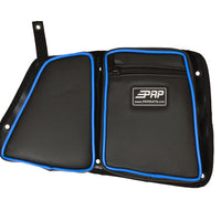 PRP Seats Polaris RZR Rear Door Bag with Knee Pad for RZR/(Passenger Side)- Blue - Apparel