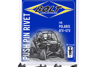 Bolt Pry Rivet Set Pol Atv/utv 50/pk M8 - Tires & Wheels