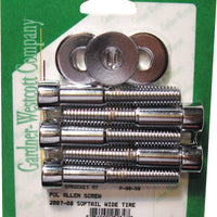 Gardnerwestcott Pulley Bolts Polished Big Twin 07-up