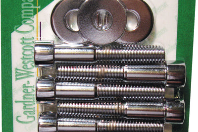 Gardnerwestcott Pulley Bolts Polished Big Twin 07-up